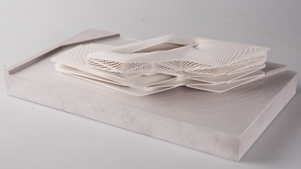 
3D-Gipsdruck mit Fassadengestaltung, Diplomarbeit Norman Hack